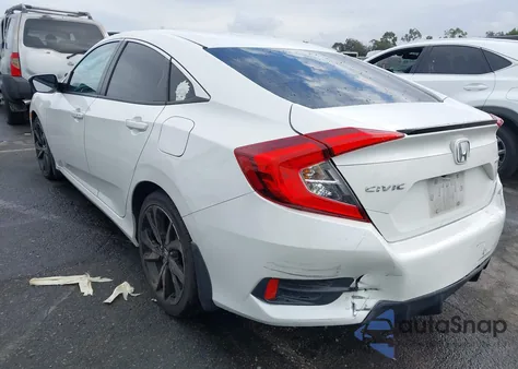 2019 Honda Civic Sport from USA, damaged, VIN 2HGFC2F83KH564560